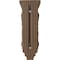 Ekena Millwork 5"W x 7"D x 14"H Large Acanthus Wood Corbel, Walnut CORW05X07X14ACWA - alternate 2